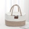 [Portable Diaper Caddy] Large Diaper Caddy Organizer, Portable Basket with Handles, Diaper Storage Organizer for Changing Table