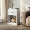 product-fancy-16bfcfb5-a4dc-472d-87e2-658b98ff8f05 Nightstands Set Of 2, White Night Stand With Charging Station & Drawers, Night Stands For Bedroomsy For Hallway & Living Room