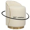 product-fancy-1743fd8e-af4e-459f-a9e1-3952cd47eae1 Makeup Stool, 360° Rotating Cushioned Stool, Suitable for Living Room And Bedroom