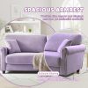 product-fancy-194ac67e-3d6f-43d9-a796-e6b811c6b226 83" Sofa Couch, Small Modern Loveseat, Love Seat with 2 Seater, Velvet Loveseat Sofa, Small Couch for Living Room, Bedroom, Office