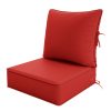 product-fancy-1a1d3145-a90e-4206-a285-47892f663feb Outdoor Cushion Set of 1pc/2pcs/4pcs/6pcs - Thick 35D High-Density Foam Cushions Measuring 24*24*6.5 Inches, Featuring Quick Rebound, High Durability, And Easy Cleaning, Suitable for Outdoor Furniture Like Sofas And Patio Chairs