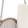 product-fancy-1a33f0c4-0bcf-4fa4-b7dd-5921f530a4ba Phabules Hanging Swing Chair with Oval Handrails and Waterproof Cushions, All- Weather Rattan Swing Chair 530lbs Capacity, for Outdoor