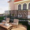 product-fancy-1b6f1b4c-fa8d-4137-ae56-8ba9aa7e352d Black Bird-Shaped Metal Privacy Screens Measuring 3.8 Feet Wide by 6 Feet High, Suitable for Both Indoor And Outdoor Use, Serve As a Decorative Divider for Balconies, Patios, And Gardens