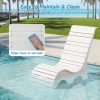 product-fancy-1f141179-7549-49f4-b00e-7012c4f8dd08 HDPS Pool Lounge Chairs Outdoor Set Of 2, All Weather Chaise Chairs Up to 7 Inches Of Water, Lounge Chair Outdoor, Fade-Resistant Pool Lounger for Deck, Beach, Yard