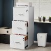 product-fancy-20dc6ee4-e0c3-40b4-98cf-620e91d56c3d Bonnlo 3-Drawer Lockable File Cabinet - Wood Filling Organizer with 2 Drawers, 27" Height, 3, 2 Cu Ft Storage, Contemporary Style for Home Office, Durable Artificial Wood & Metal Handles, No Assembly Required, File Storage Cabinet, Modern Office Furniture, Sleek Design, Sturdy Construction, Small Space Living, Minimalist Design, Highquality Materials, Home Office Users