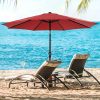 product-fancy-213d43fa-6b90-4c79-b054-fd1378e6c755 9ft Patio Umbrella, Outdoor Pool Umbrella, 9ft Camping Umbrella, Waterproof Table Umbrella