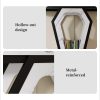 product-fancy-21a9a90e-4129-4a68-9055-4b802dbe3dd7 47.3" Modern Console Table with White Marble Texture, Narrow Sofa Table for Entryway & Hallway, Slim Behind Couch Table with Openwork Bracket, Foyer Table for Living Room, Easy Assembly