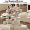 product-fancy-227a364d-95b6-44aa-9411-464c6647185d Boneless Cloud Couch Sectional, Modern Curved Back L Shape Modular Sofa with Ottoman Comfy Deep Seat Memory Foam Chenille Luxury Couches for Living Room, No Assembly Required