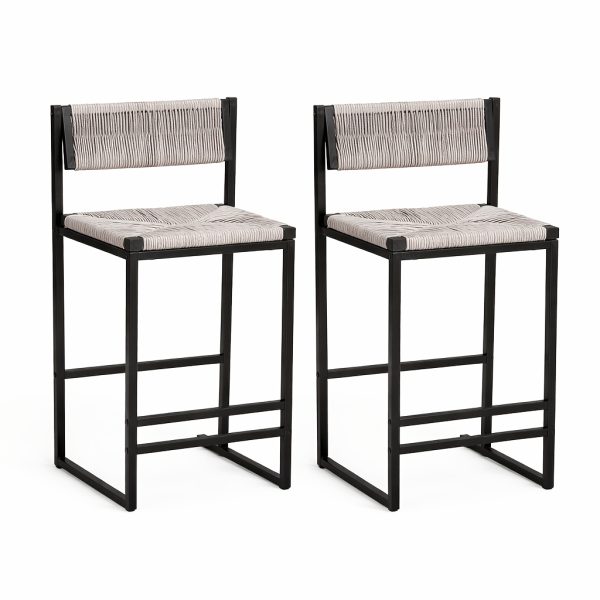 product-fancy-2397cf79-b1b1-4bac-b163-2b2e8b555227 Set Of 2 Modern Oriental Style Bar Stools, Velvet Upholstered Counter Height Chairs with Backrest & Footrest, Golden Metal Frame Kitchen Island Dining Stools, Multi-Color & Multi-Finish New Asian Aesthetic