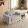 product-fancy-23dbe8ae-35dd-40d7-b650-a9fb6af4d28e Comfy Deep-Seat Single Sofa with Exclusive Pet Resting Space, Made of High-Density And High-Resilience Foam. No Assembly Required, Multifunctional Modular Design, Suitable for Various Home Interior Decoration Scenarios