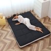 product-fancy-2466e0bc-e22f-4ee3-9fef-8395e0a4cc0e LILYPELLE Japanese Futon Mattress, Folding Sleeping Pad Futon, Portable Camping Mattress With Storage Bag, Black