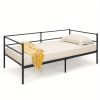 product-fancy-2673da7c-e3f0-4e7b-b0ac-c18049022949 Dual-Use Twin Metal Daybed Frame - Space-Saving Sofa Bed for Living Room & Bedroom