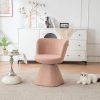 product-fancy-267ebe6e-7260-42a1-98c5-563c7c398bd4 Swivel Accent Chair, Modern 360° Barrel Chair with Curved Backrest, Round Vanity Armchairs for Bedroom, Living Room, Reading Room