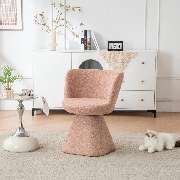 product-fancy-267ebe6e-7260-42a1-98c5-563c7c398bd4 Swivel Accent Chair, Modern 360° Barrel Chair with Curved Backrest, Round Vanity Armchairs for Bedroom, Living Room, Reading Room