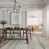 product-fancy-26f4bc55-7f4e-4870-a6fb-5f20a92b4f2f 70.86" Oval Dining Table Suitable for 6 to 8 People, Featuring Robust Tapered Legs, Ideal for The Living Room