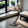 product-fancy-285ea8f3-caff-4696-a97e-296c7e46c3d3 Round Side Table, Also A Mini Side Table, Serves As A Decoration For Modern Living Rooms. It Requires No Power Supply, Is Lightweight, And Features A Vintage Style. It'S Space - Saving And Suitable For Living Rooms, Kitchens, And Bedrooms.