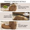 product-fancy-29b559bc-3af5-4ff4-99e9-b532e96ce59a Glass Coffee Tables for Living Room Round Coffee Tables Modern Double Layer Round Table Circle Coffee Table for Small Space Home Office, Durable And Not Easily Broken, Easy to Assemble, Fashionable Design Feel (42 Inch X 17 Inch)