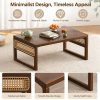 product-fancy-2a0f3694-cf0a-4a9d-9c91-5ab2c6227c0d Foldable Bamboo Picnic Table - Portable Patio/Garden Coffee Table, Suitable for Backyards, Patios, And Balconies. Lightweight, Low Camping Coffee Table. A Must-Have for Spring Easter Garden Parties. Compact Floor Table with No Installation Required