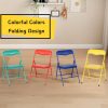 product-fancy-2a2dda9a-cec7-4b1a-8a12-55c9b4711bc3 Colorful Folding Table with 24-Inch Width And 2/4 Sturdy Chairs - Vibrant, Space-Saving Design, Perfect for Family Playtime, Creative Activities, And Learning - Ideal for Fun And Creative Spaces ( 3pcs Or 5pcs)