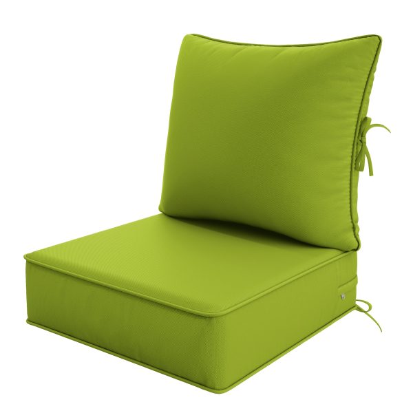 product-fancy-2c473013-312c-4a80-8c74-633a52c9c410 Outdoor Cushion Set of 1pc/2pcs/4pcs/6pcs - Thick 35D High-Density Foam Cushions Measuring 24*24*6.5 Inches, Featuring Quick Rebound, High Durability, And Easy Cleaning, Suitable for Outdoor Furniture Like Sofas And Patio Chairs