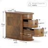 product-fancy-2caea880-69ba-48fa-9de8-71c3634ee793 Compact 2-Drawer Wood End Table - Fully Assembled, Sturdy Finished Back Design with Spacious Storage, Ideal for Small Spaces And Chairside Use with Mid-Century Modern Style And Durable Hardwood Material