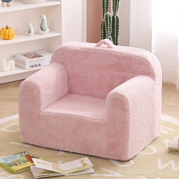 product-fancy-2d5523db-1f52-4925-a302-06c05bb93a08 Welnow Sofa, Couch for Kids with Carry Handle And Side Pockets, Foam Chair for Toddlers, Armrest Chair for Kids, Reading Sofa for Boys Or Girls