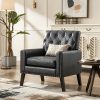 product-fancy-2e57ac15-0e64-4f13-ac9b-e98197de7fc3 Medieval-inspired Modern Decor Chair, Faux Leather Reception Office Chair-leather Club Chair Suitable for Living Rooms, Bedrooms, Or Waiting Areas.
