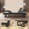 Adjustable Bed Base Frame, Head & Foot Incline, Zero Gravity, Universal Mattress Compatibility, Easy Assembly, Noise-Free Adjustable Bed Frame for Home Bedroom, Tool-Free Assembly