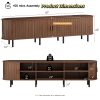 product-fancy-2fedf5d0-25bc-4df5-9b01-7fa17bb3d858 PAZCASA Wide Large TV Stand, Available in 86-inch/70.8-inch/55-inch Sizes, with Power Outlets, Suitable for 90-inch TVs. Sturdy and Durable Entertainment Center Featuring Adjustable Shelves, Sliding Doors, and Ample Storage Space. Modern Media