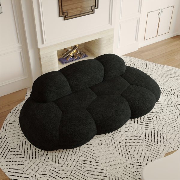 product-fancy-30ac3716-6ea5-4b67-ae54-4a592649815f Cloud Shaped Couches for Living Room, Modern Comfy Compressed Sofa, Cloud Shaped Leisure Sofa, Upholstered Couch for Bedroom, Apartment, Small Space (No Installation Required)