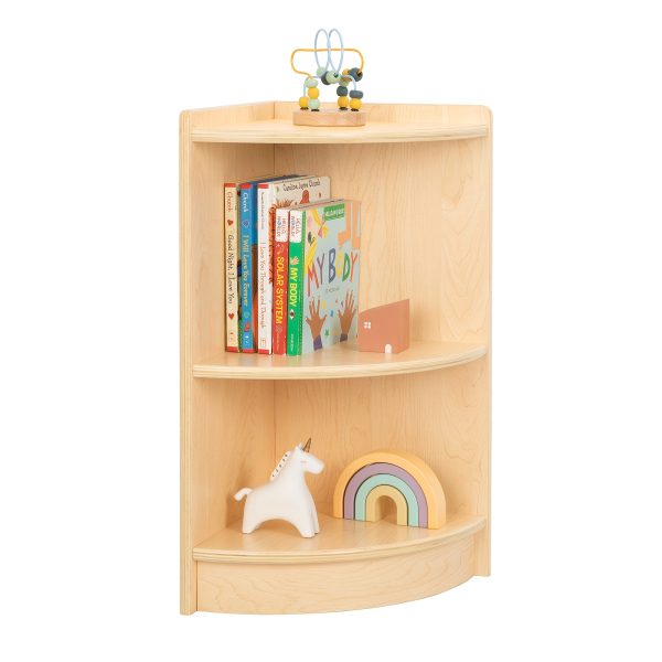 product-fancy-3153b00b-7b06-45e9-b438-80013b7677e6 Large Wood Storage Organizer, 2-Shelf Wood Bookshelf, 5-Section Kids Bookshelf, Wooden Storage Cabinet for Classroom, Kids Bookcases And Toddler Shelf for Kids Room, Playroom, Nursery