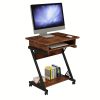 product-fancy-32da369f-7abb-4d31-8592-2b13dbf3f7d7 YQ FUNLIS Computer Desk Workstation With Smooth Keyboard Tray, Z-Shaped Study Writing Desk For Small Spaces Compact Table For Home Office, Small Computer Cart Mobile Laptop Cart