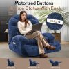 product-fancy-3342dabe-2a1d-47a4-8b36-0bb9b003eeb6 Large Swivel Recliner, Adult Rocking Electric Recliner, Electric Recliner, Comfortable Soft-shell Recliner, with USB Port And Living Room Storage Space, Chenille Fabric, Free Shipping