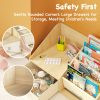 product-fancy-339fd405-4f0e-4346-9a09-4395549f0aec ! 5-Pocket Fabric Toddler Bookshelf + Drawer, Easy Assembly, Nursery & Playroom Reading Corner Storage Must-Have, Limited Time Offer