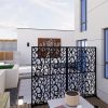 product-fancy-35a84e31-dc8d-4b15-8005-c349b0ca1d70 Black Bird-Shaped Metal Privacy Screens Measuring 3.8 Feet Wide by 6 Feet High, Suitable for Both Indoor And Outdoor Use, Serve As a Decorative Divider for Balconies, Patios, And Gardens