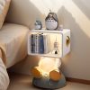 product-fancy-361691b0-2079-42be-93be-980e518a766c Astronaut Bedside Table, Large Storage Space, Suitable for Bedroom, Decorated with Cartoon Family Style