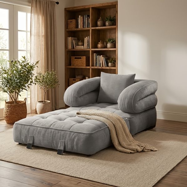 product-fancy-397ea033-e17f-470e-a8ac-9fcdd73cf085 Modern Minimalist Folding Sofa Bed, Convertible Sleeper Chair for Adults, Folding Sofa Bed Couch with Pillow, Sleeper Chairs Single Size Floor Mattress