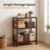product-fancy-3a47124f-e47a-4d3d-8a98-0d1cd9af7f32 Ladder Shelf, 3-Tier Shelf Stand, Display with Wide Storage Display Stand, Multifunction Standing Organizer Shelf for Home Office And Kitchen