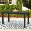 product-fancy-3ad16c41-db2d-477d-bc2a-1488a0eaf576 HDPS Outdoor Dining Table, Weather-Resistant Rectangle Patio Dining Table, 500 LBS Weight Capacity, Outdoor Patio Table for Outside Indoor, Lawn, Garden, And Backyard