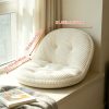 product-fancy-3af71a85-e991-4150-a25b-d73493e481db Comfortable Breathable for Home (Pouf/Ottoman), Off-White 3D Weaving, for Living Room, Bay Window & Bedroom, Fits Lazy Sofa & Floor, Soft Body Fit & Stable Support, Perfect for Meditation, Rest & Daily Storage, Soft Cushion