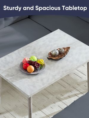 3pcs L-Shaped Dining Nook Set with Bench, Modern Space-Saving Corner Breakfast Nook with Tufted Sofa And Marble-Look Table for Small Kitchens