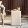 product-fancy-3bdafd72-d22c-4305-8b81-a79ecd556a7b 20" Outdoor Side Tables, Courtyard Circular Concrete Side Tables, Durable Small Dining Side Tables, Decorative Stools, Plant Racks, Suitable for Use In Gardens, Porches, Decks, Balconies, And Beaches