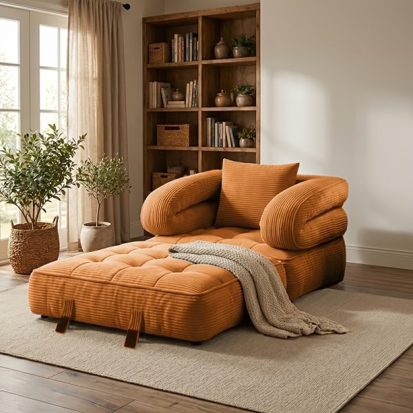 product-fancy-3cb5a24a-552b-4dad-8d81-126172d49f16 Modern Minimalist Folding Sofa Bed, Convertible Sleeper Chair for Adults, Folding Sofa Bed Couch with Pillow, Sleeper Chairs Single Size Floor Mattress