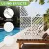 Outdoor Privacy Screen | Freestanding Rustproof Iron Fence Panel For Patio, Garden, Balcony, Ac Unit Cover, Trash Can, Modern Decorative Divider By Mophoto