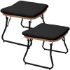 product-fancy-3d6f3335-69e5-4bbb-9c72-be831ad6f671 TAPPIO Outdoor Wicker Footrest Set Of 2, Patio Rattan Ottoman Foot Stool Comfortable Outdoor Furniture Footstool Perfect for Relaxation In Garden Or Balcony Stylish Design Versatile Use In Any Outdoor Space