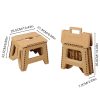 product-fancy-3dbcbb97-81d6-4688-a0dc-583d6668b6b8 Heavy-Duty Thickened Portable Folding Stool with Handle - 1 Pack Square Plastic Collapsible Stool for Indoor, Gatherings, Picnic, Fishing | Durable PP, Adult-Supporting up to 330lbs, No Electricity or Batteries Needed