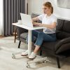 product-fancy-3df9d346-28c4-4330-8339-3e5baf47f1f1 Small Mobile Stading Desk - Sit Stand Desk, Portable Rolling Laptop Desk With Lockable Wheels, Overbed Table With Wheels Adjustable Height, Computer Workstations