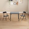 product-fancy-3e8e1fc0-660a-4b57-85b3-169c599f1027 Colorful Folding Table with 24-Inch Width And 2/4 Sturdy Chairs - Vibrant, Space-Saving Design, Perfect for Family Playtime, Creative Activities, And Learning - Ideal for Fun And Creative Spaces ( 3pcs Or 5pcs)