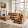 product-fancy-424cd2b5-e7a6-49bf-b760-0a49b15b24d0 Cloud-Like Chenille Sofa, 300Cm/118.1" Long, 174Cm/68.5" Wide, 84Cm/33" High, 1400Lbs Load Capacity, Ultra Soft & Durable, Pet Friendly, Easy Clean, with Side Storage Pocket & Easy Pull Handle Luxury Lounge Couch for Living Room