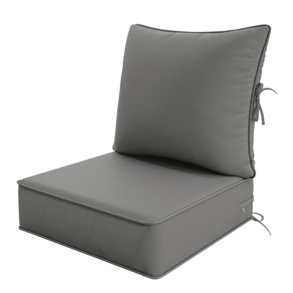 product-fancy-4493e19e-c5ad-48f9-ac39-13dbddf54e0c Outdoor Cushion Set of 1pc/2pcs/4pcs/6pcs - Thick 35D High-Density Foam Cushions Measuring 24*24*6.5 Inches, Featuring Quick Rebound, High Durability, And Easy Cleaning, Suitable for Outdoor Furniture Like Sofas And Patio Chairs